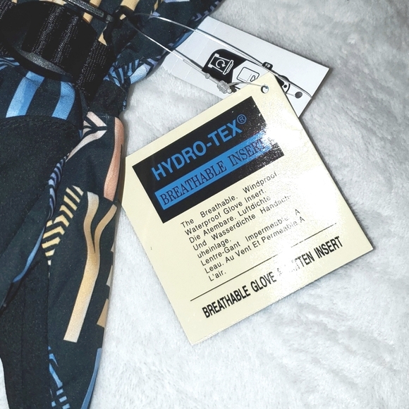 Roxy Jetty DryFlight WarmFlight Technical Touchscreen Snowboard Ski Gloves - Picture 4 of 4